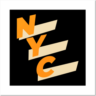 Nyc new York aesthetic retro design 80s Posters and Art